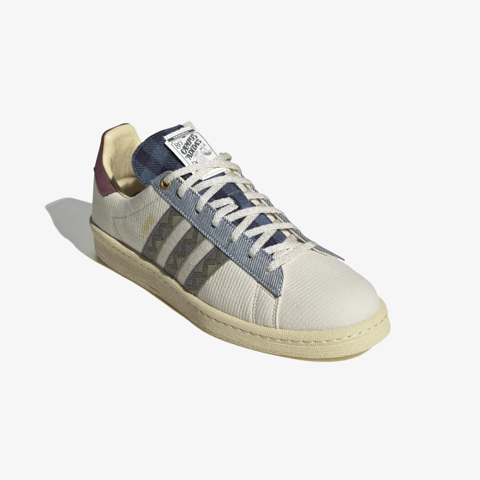 Adidas Originals | CAMPUS 80s  { WONWHI/ORBGRN