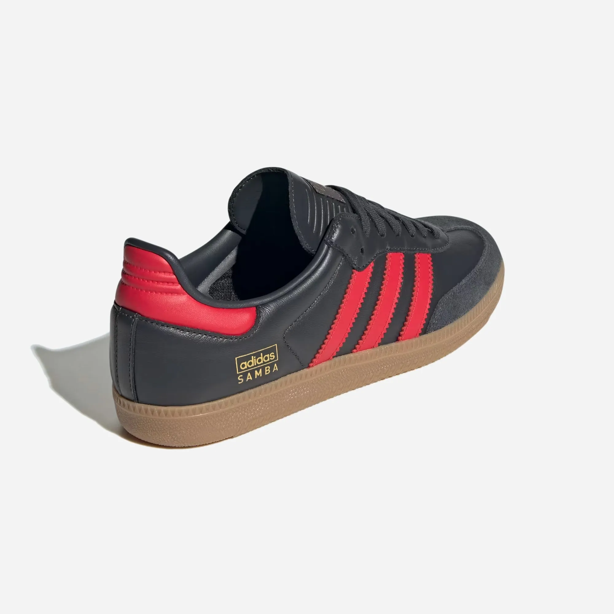 ADIDAS SAMBA OG SHOES CARBON / BETTER SCARLET / GUM