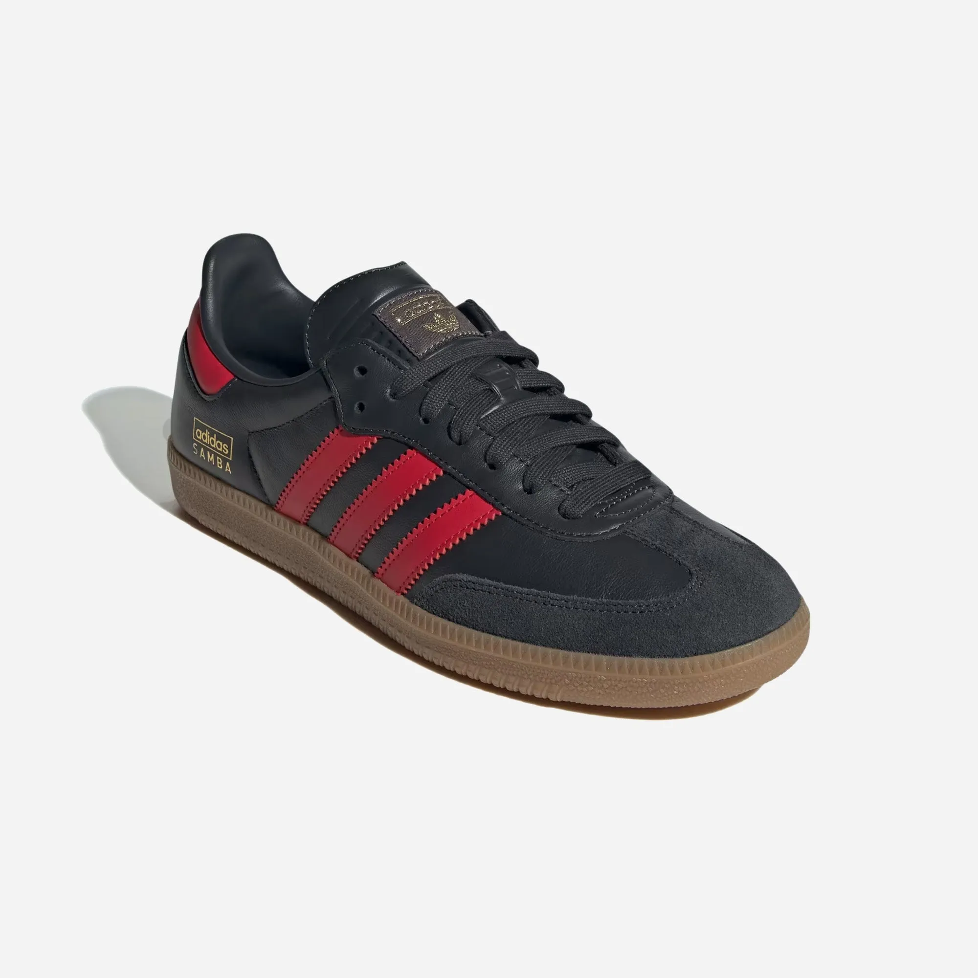 ADIDAS SAMBA OG SHOES CARBON / BETTER SCARLET / GUM