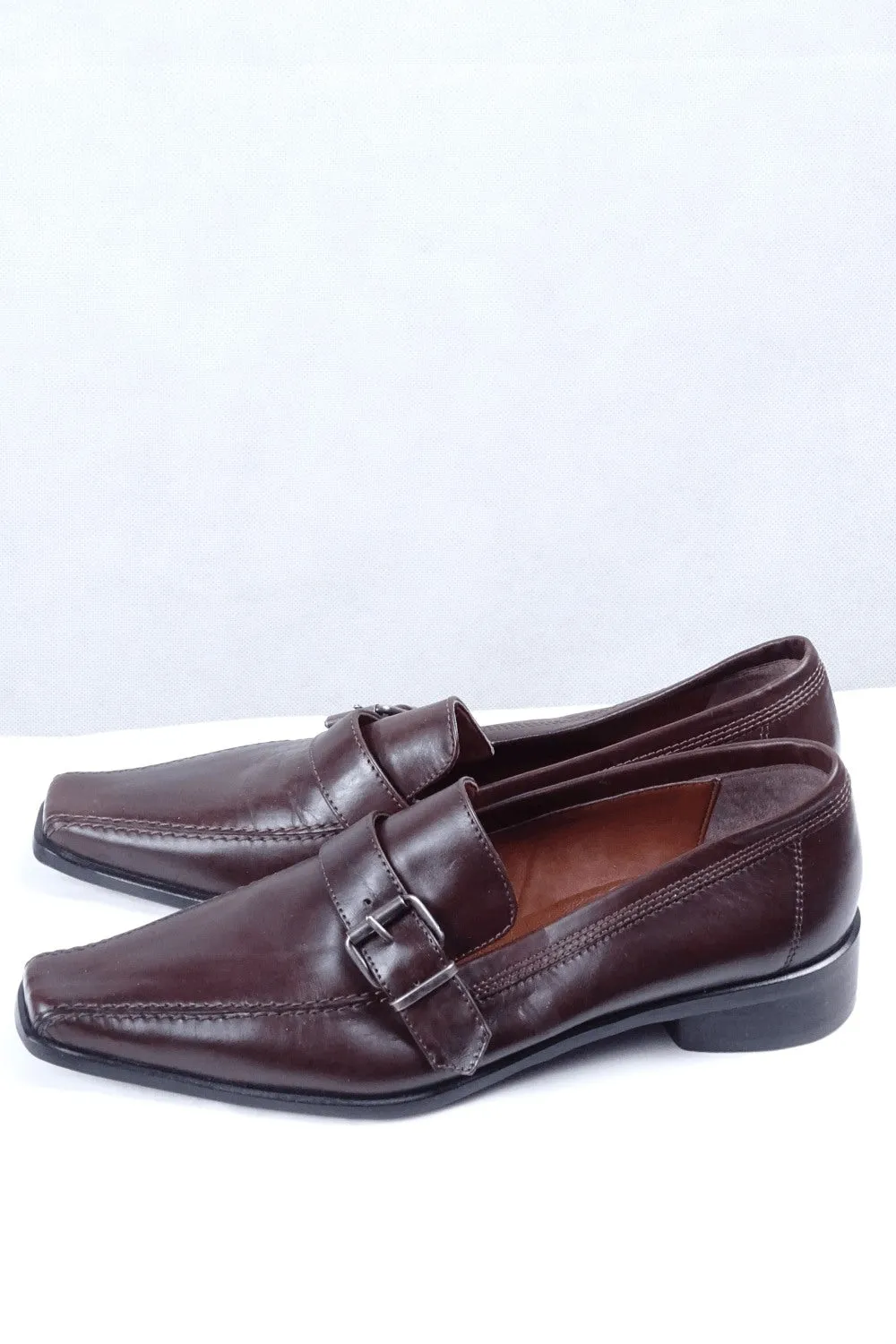 Albert Piazza Brown Loafers 6 AU NWOT