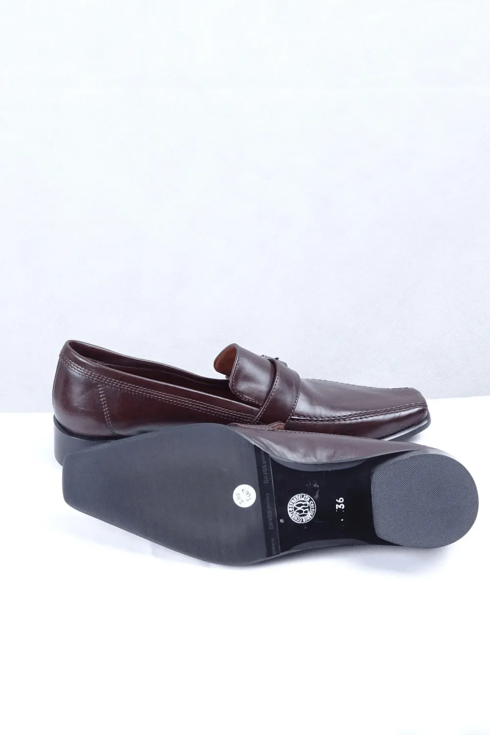 Albert Piazza Brown Loafers 6 AU NWOT