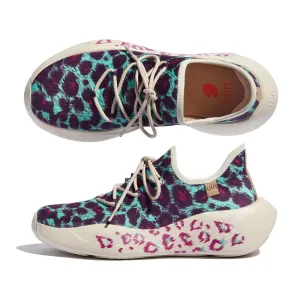 Blue Purple Leopard San Sebastian II Women