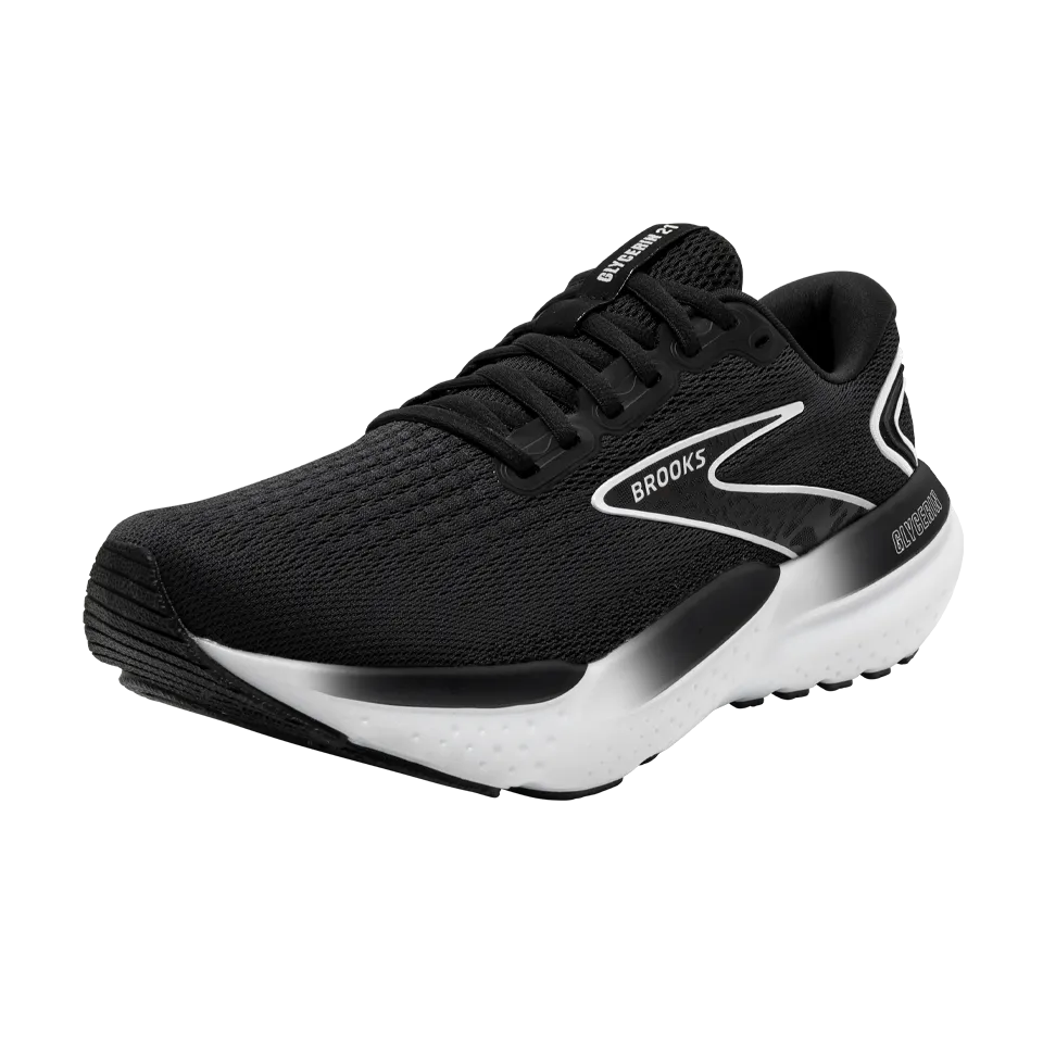 Brooks Women's Glycerin 21 B Width Black/Grey/White