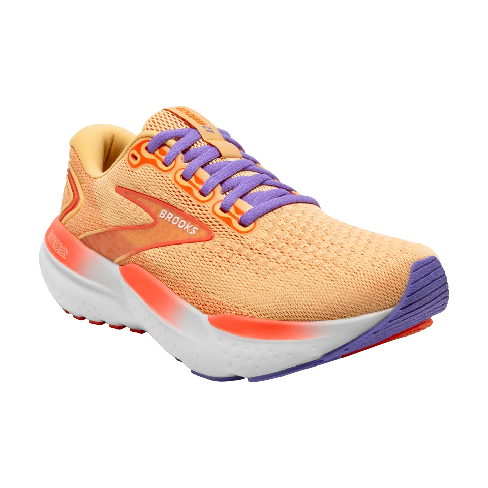 Brooks Women's Glycerin 21 B Width Sunburst/Nasturtium/Purple