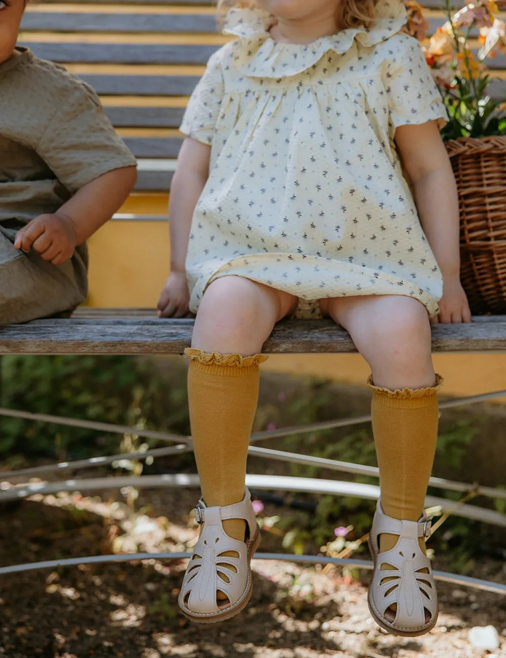 Butterfly Sandal - Cream