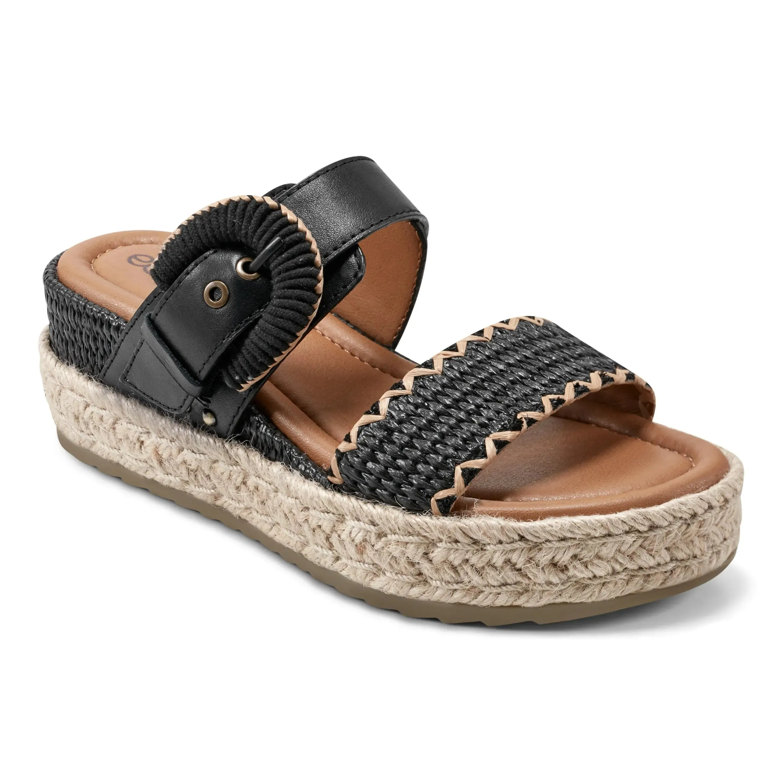 Colla Platform Wedge Slip-On Sandals