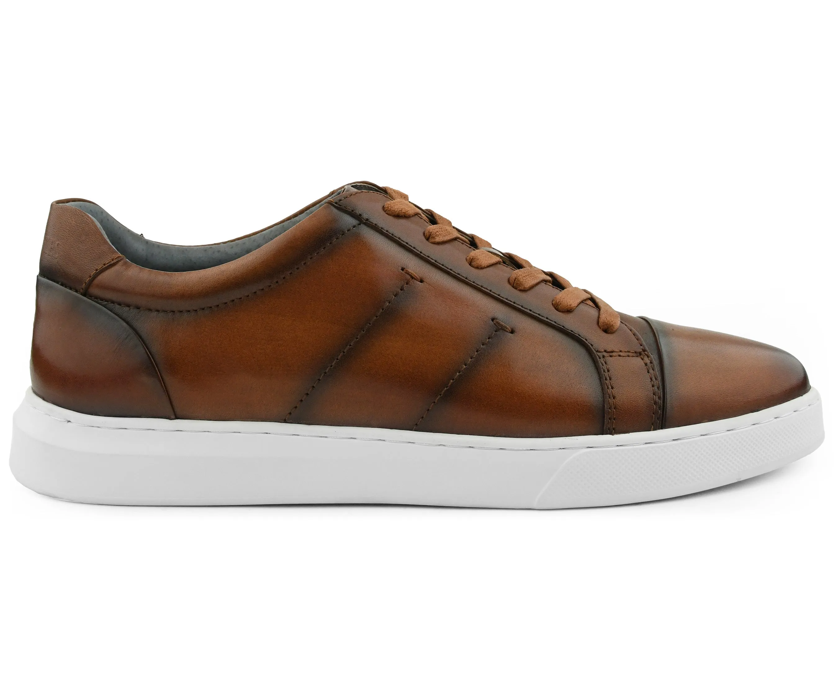 Cowboy Brown Leather Sneaker