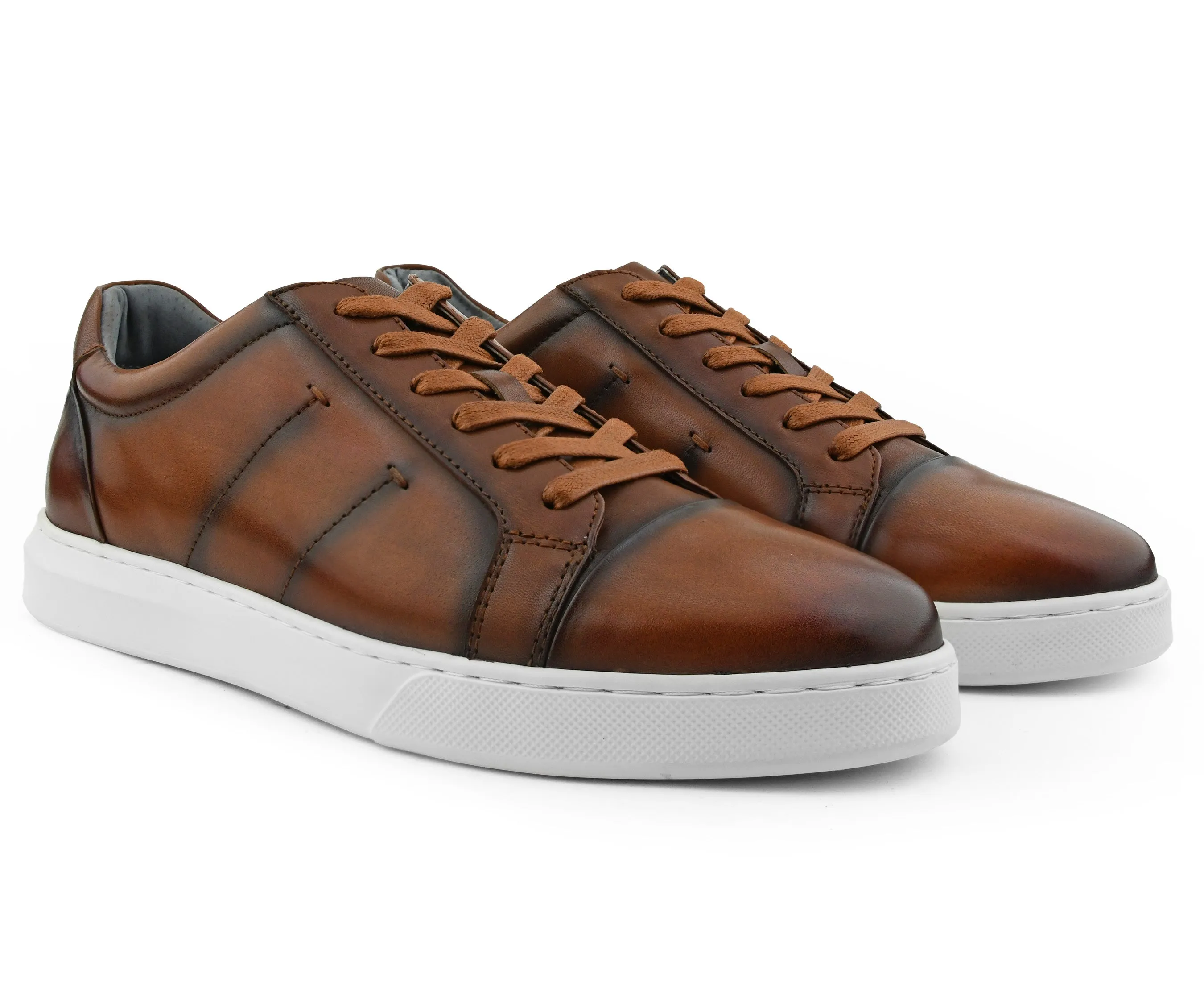 Cowboy Brown Leather Sneaker