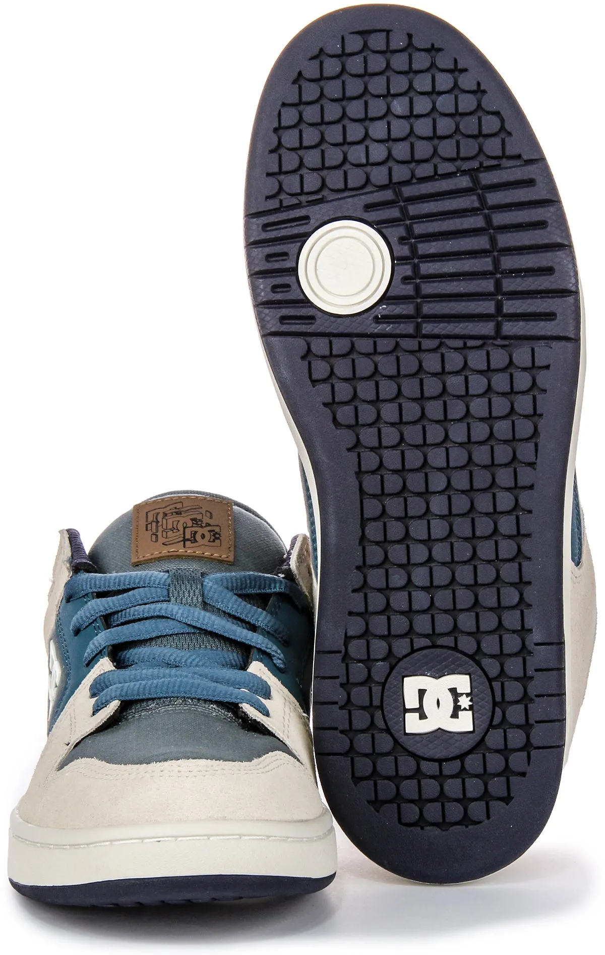 Dc Shoes Manteca 4 In Grey Blue