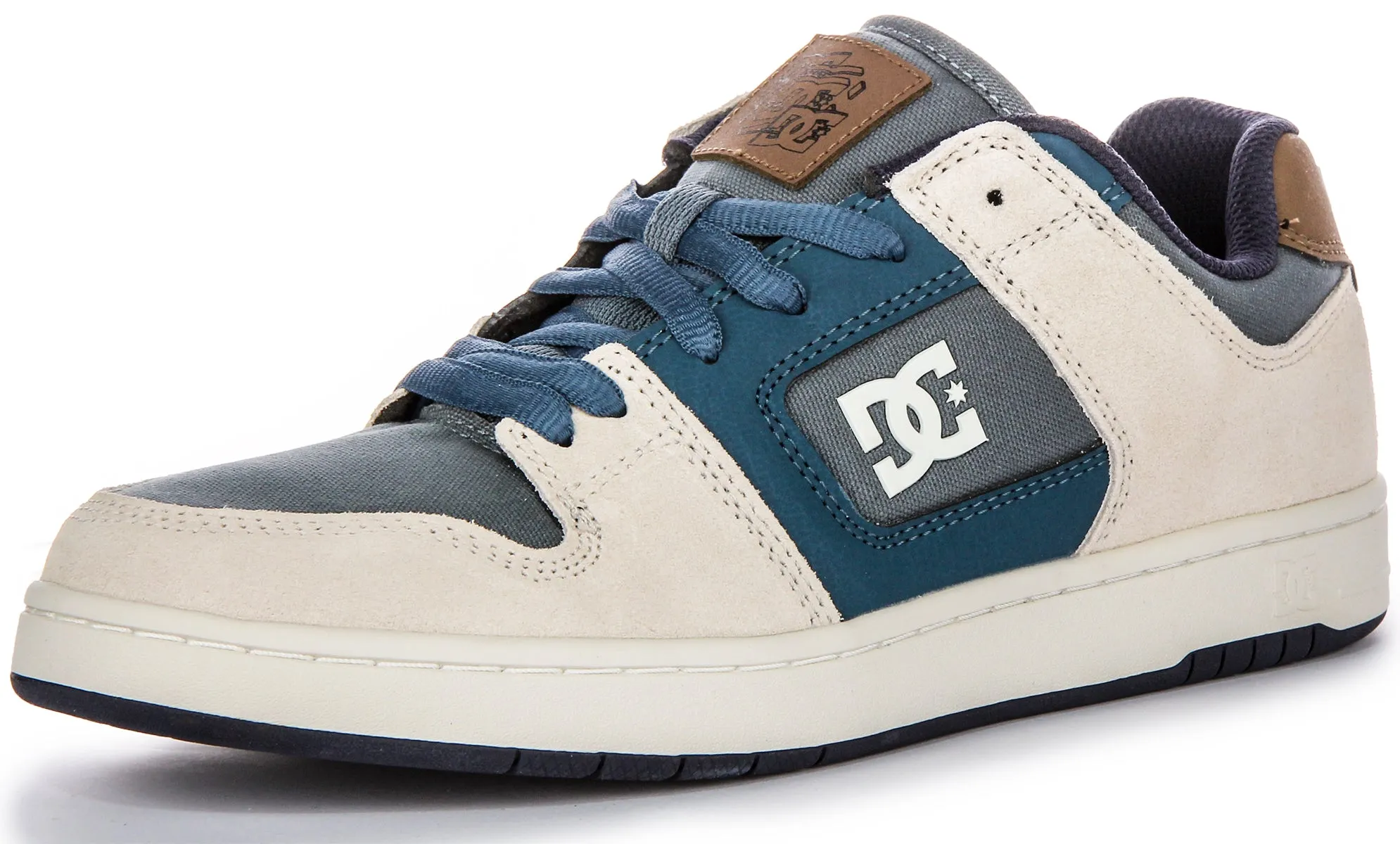 Dc Shoes Manteca 4 In Grey Blue