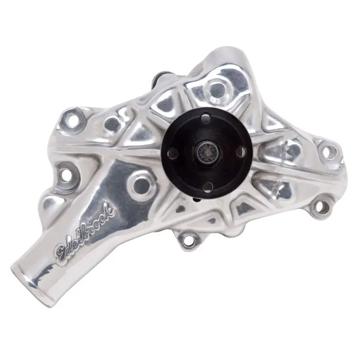 Edelbrock Water Pump Small-Block Chevy (Reverse Short) Polished Finish 8891