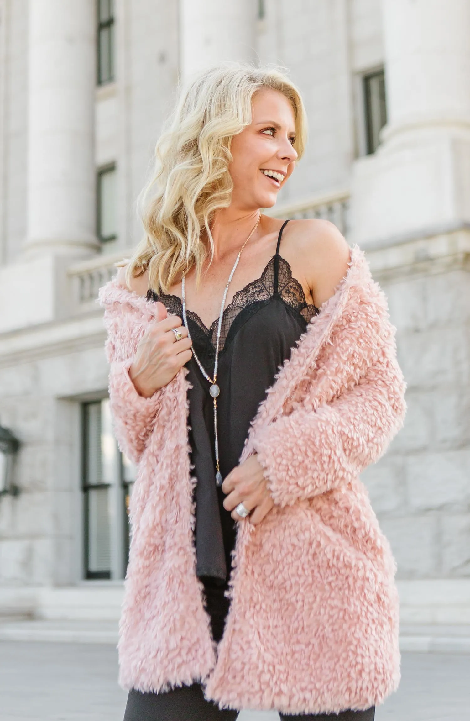 Fierce Creatures Faux Fur Jacket FINAL SALE