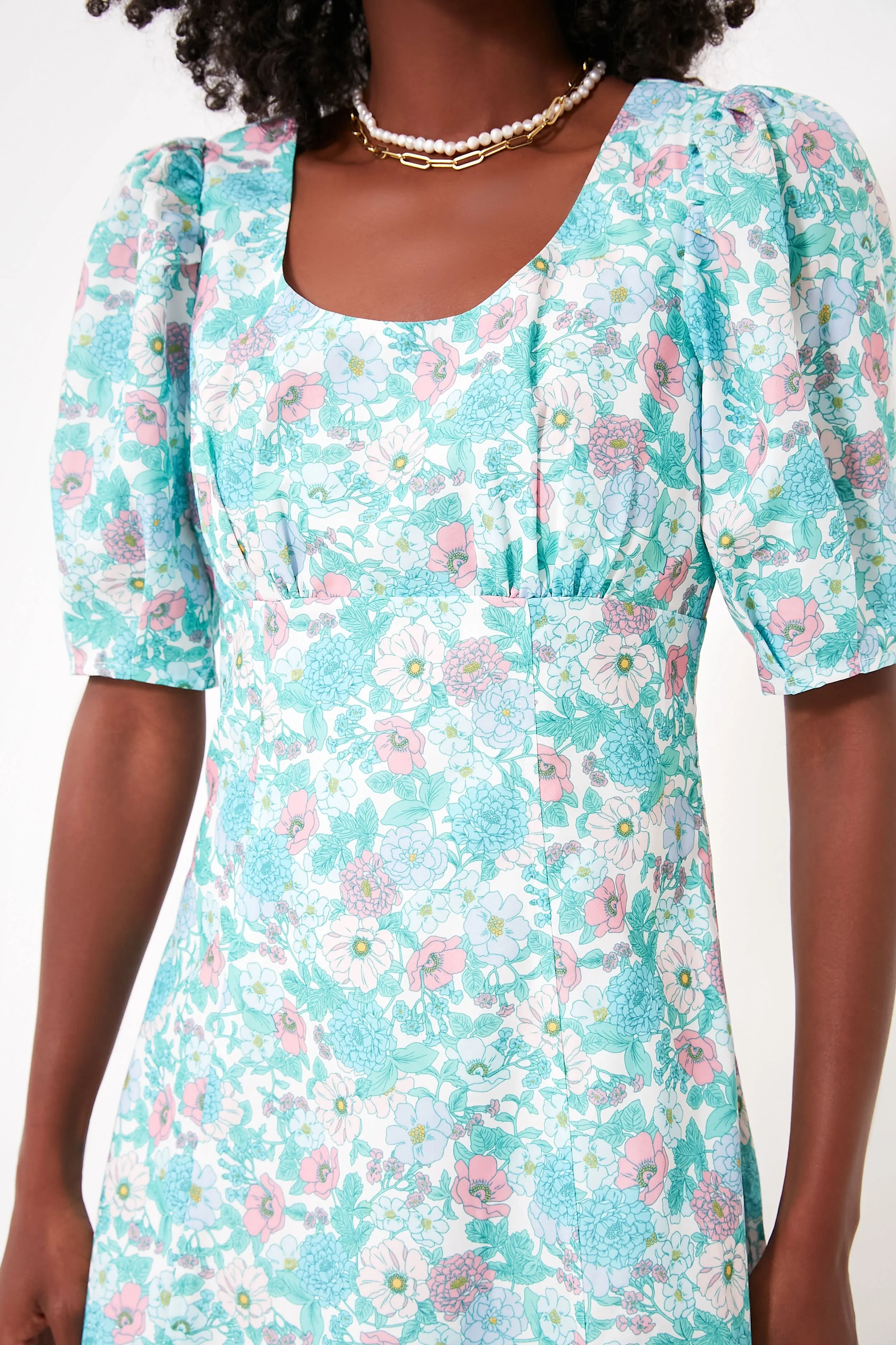 Floral Puff Sleeve Sallie Dress