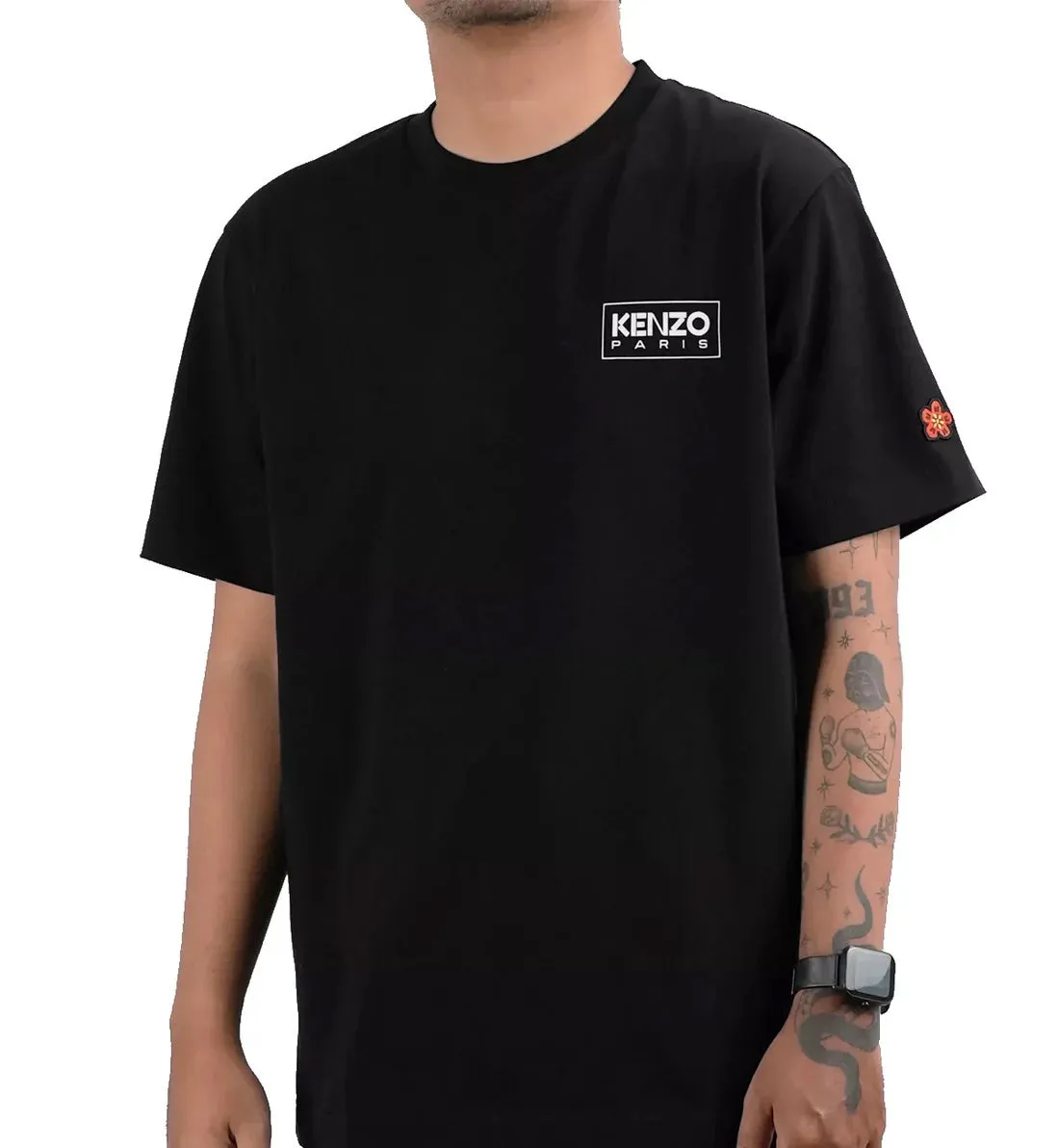 Kenzo Paris Oversized T-Shirt Black