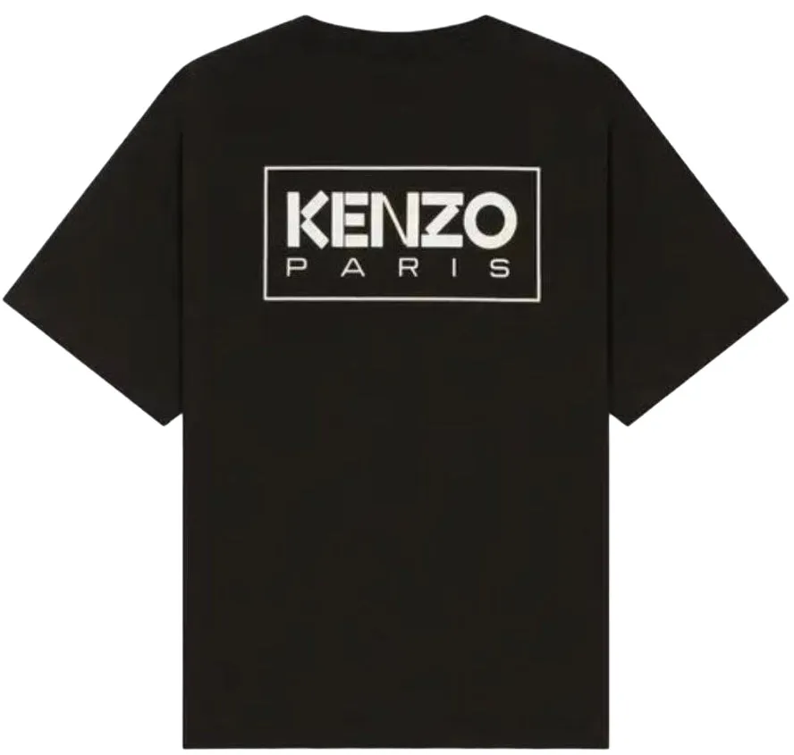 Kenzo Paris Oversized T-Shirt Black