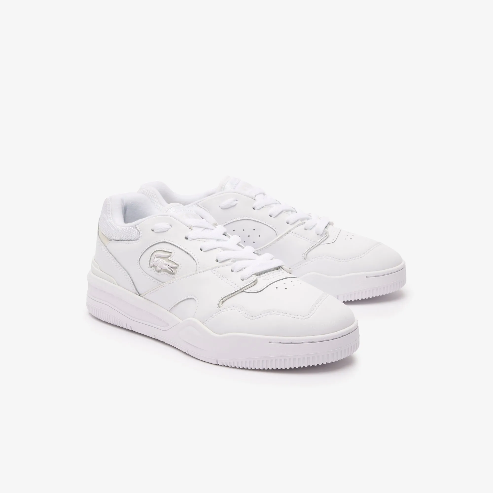 Lacoste Men's Lineshot Premium Leather Trainers