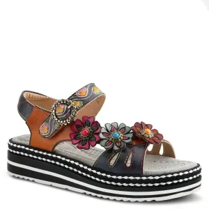 L'ARTISTE LAGA SLINGBACK SANDALS - In Multi Colors