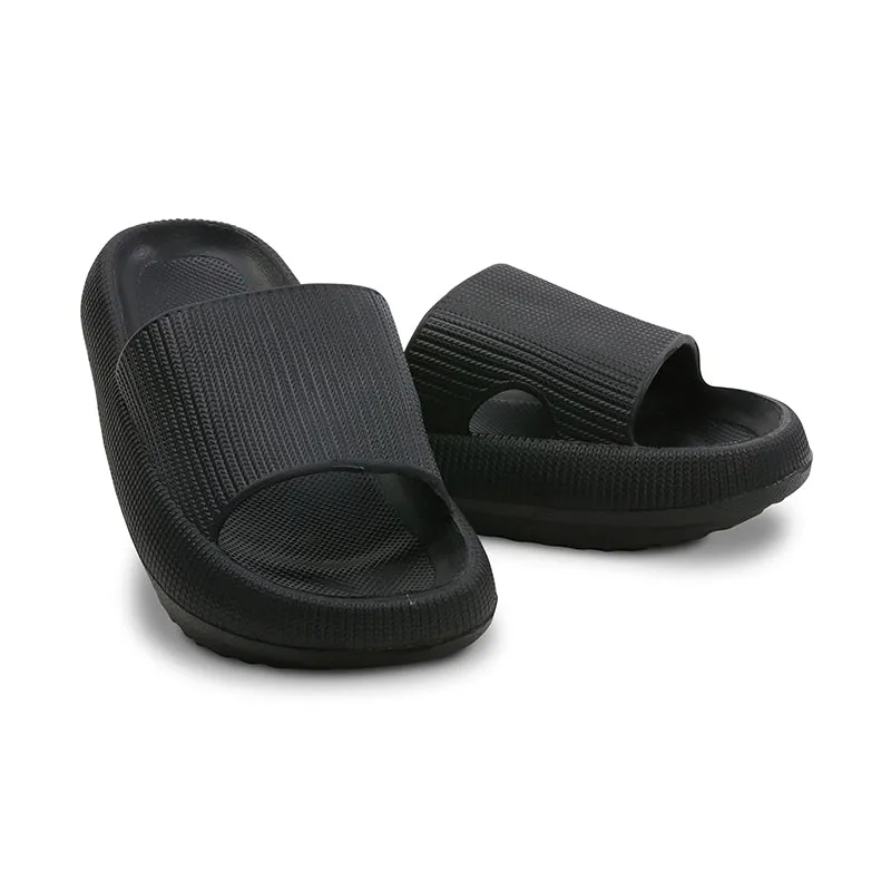 Men's Pillow Slides Black