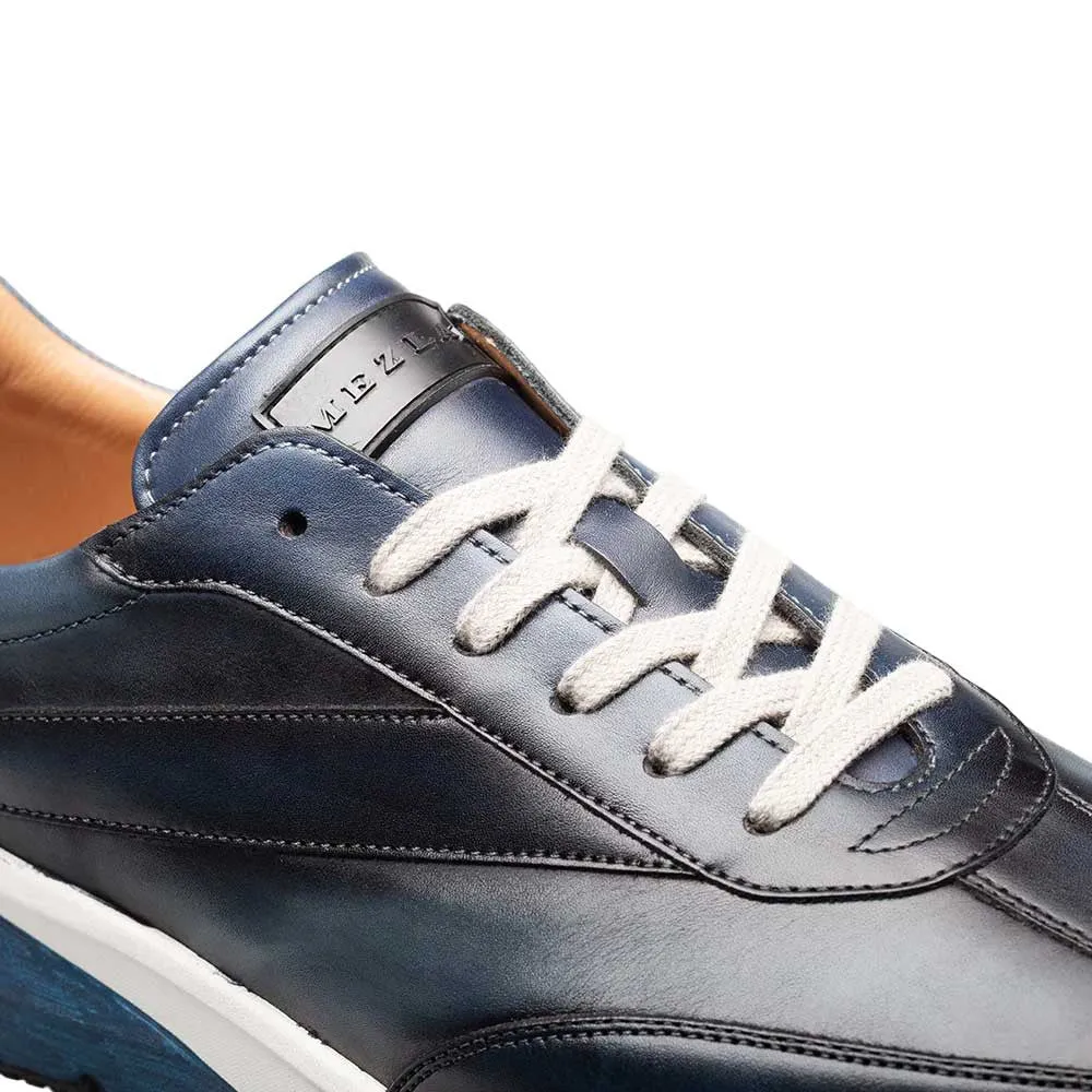 Mezlan Magico Navy/Med Blue Two-Toned Sneakers