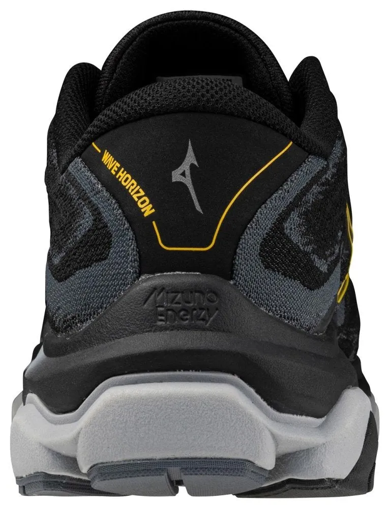 Mizuno Men's Wave Horizon 7 - Black/Citrus