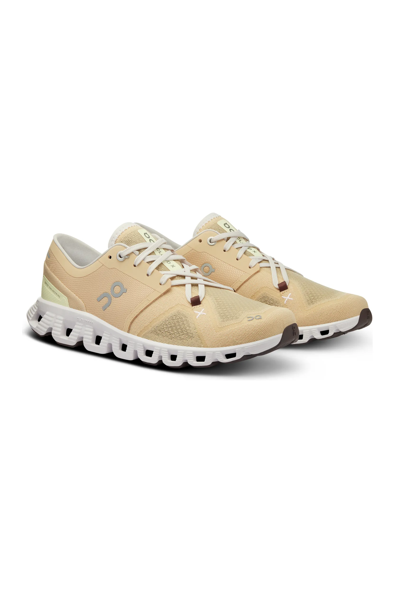 On Running Cloud X 3 Women's Performance Sneakers 60.97789 | Savannah/Frost | Clearance Final Sale