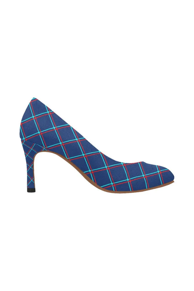 Plaid Player Women's High Heels