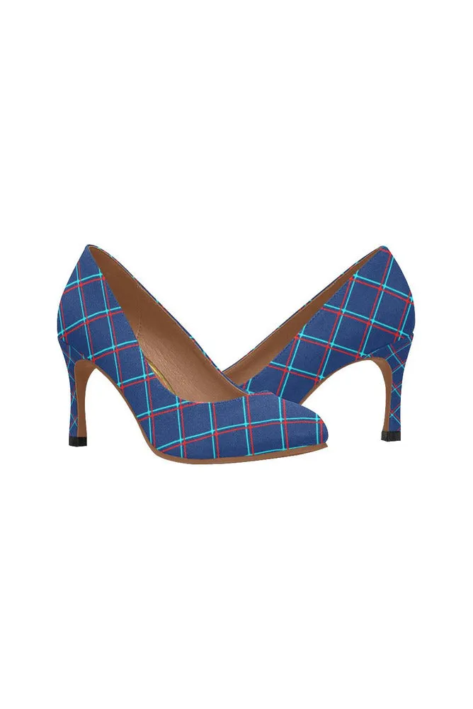 Plaid Player Women's High Heels