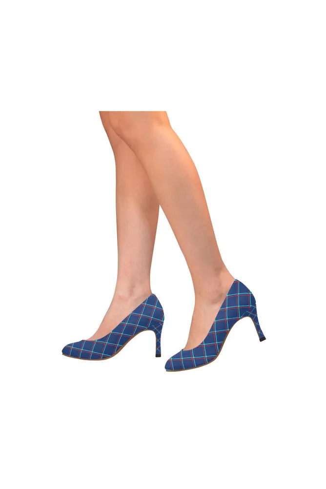 Plaid Player Women's High Heels