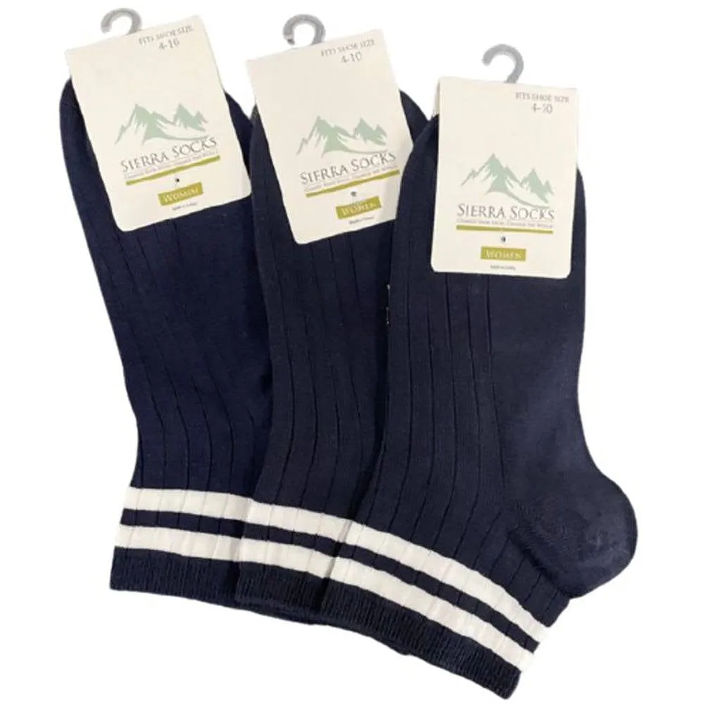 Rayon Ladies Quarter Hi Performance Socks Multi-Packs