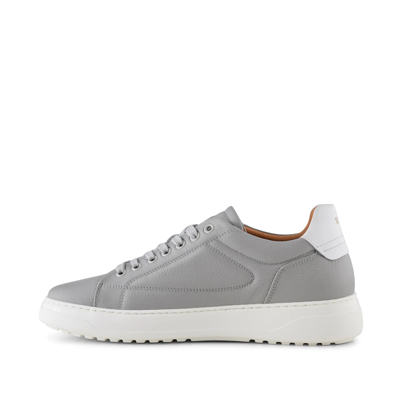 Rune sneaker leather - GREY / WHITE