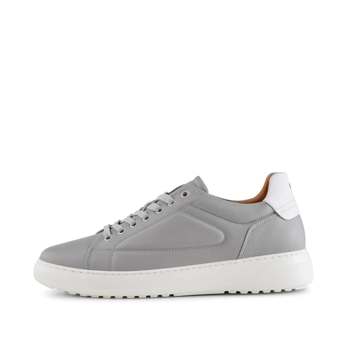 Rune sneaker leather - GREY / WHITE