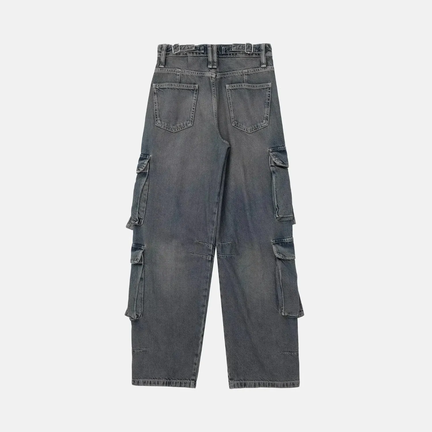 Rynelle – Distressed wash – Performance cargo pants