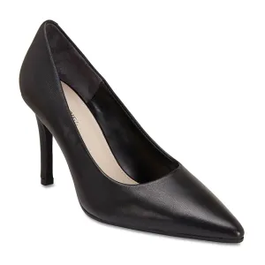 Sally Heel in Black Leather