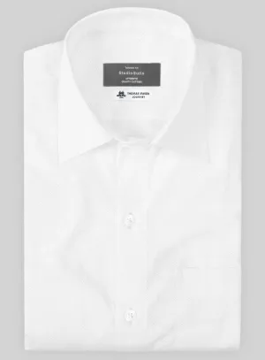 Thomas Mason White Oxford Shirt