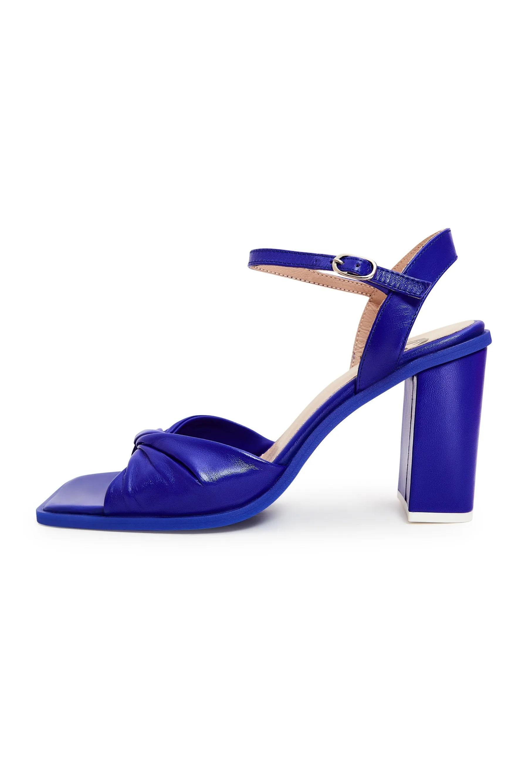 Timeless Block Heels - Blue