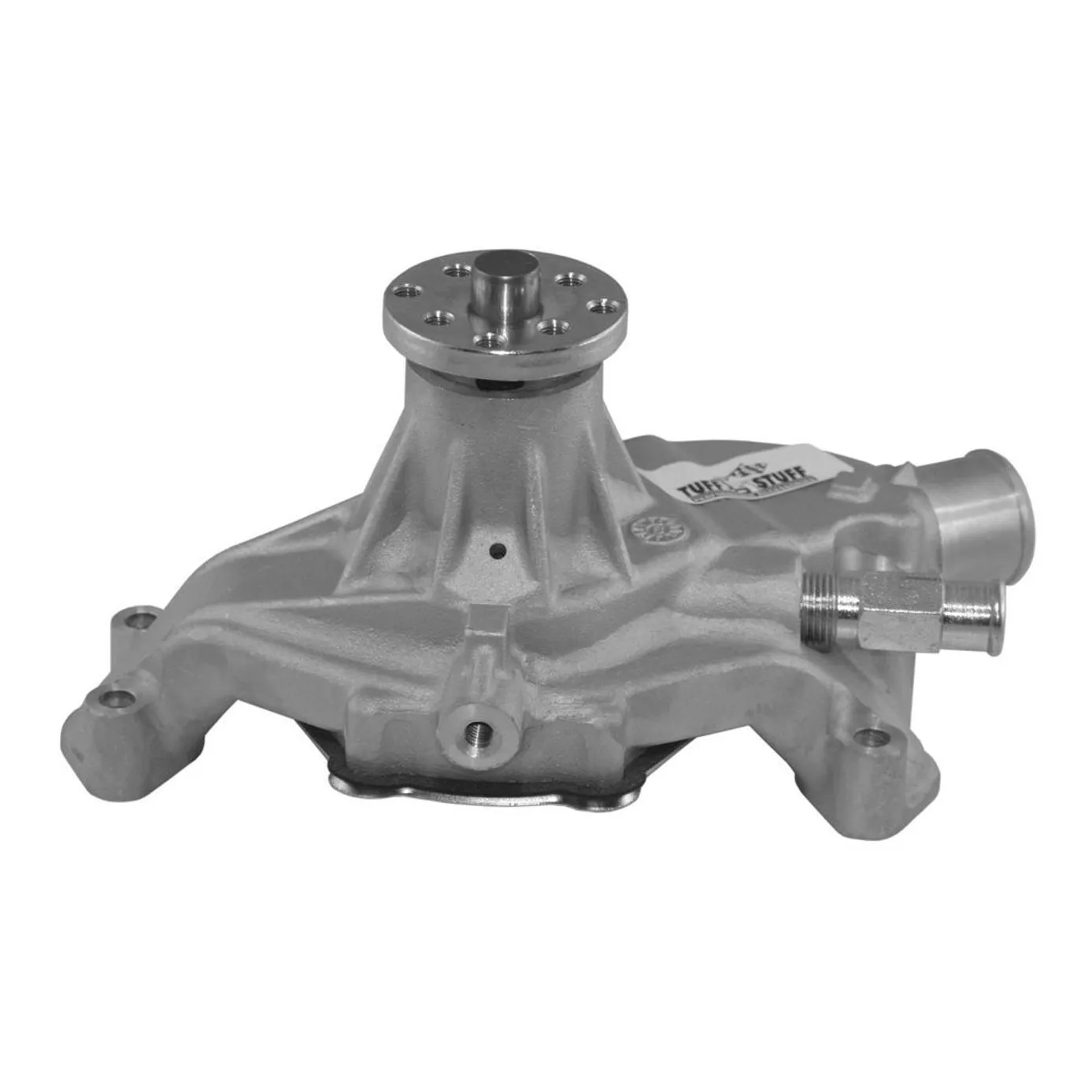 Tuff Stuff Platinum Water Pump - SB Chevy - Short Style