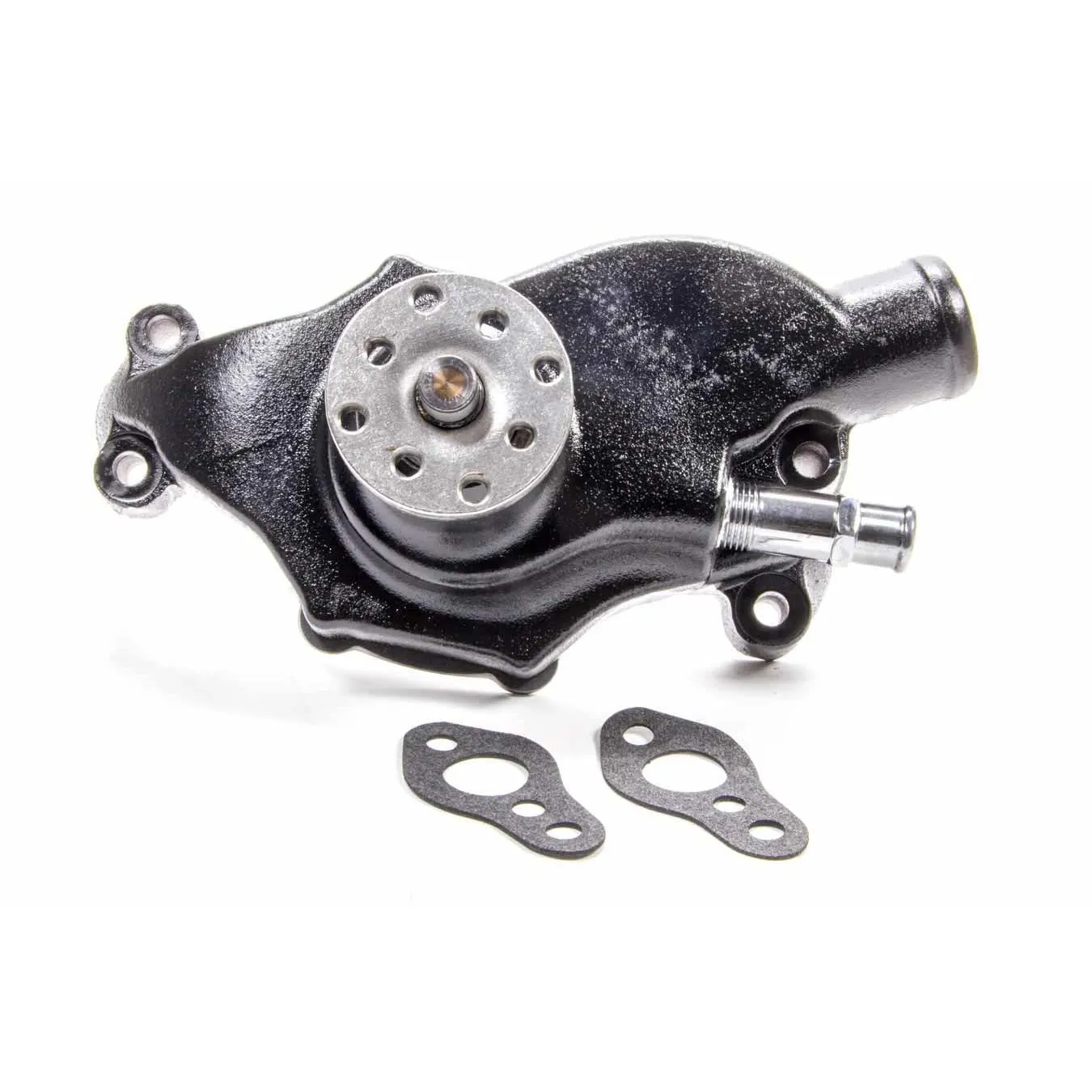 Tuff Stuff SuperCool Cast Iron Water Pump - Smoothie - SB Chevy - Short Style - Black